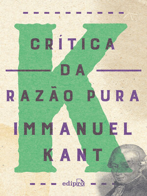 cover image of Crítica da Razão Pura